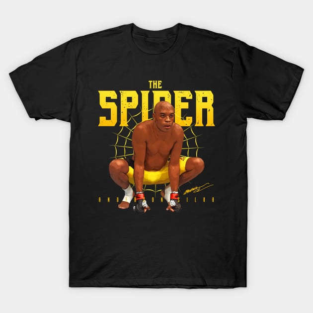 Anderson Silva T-Shirt by Juantamad